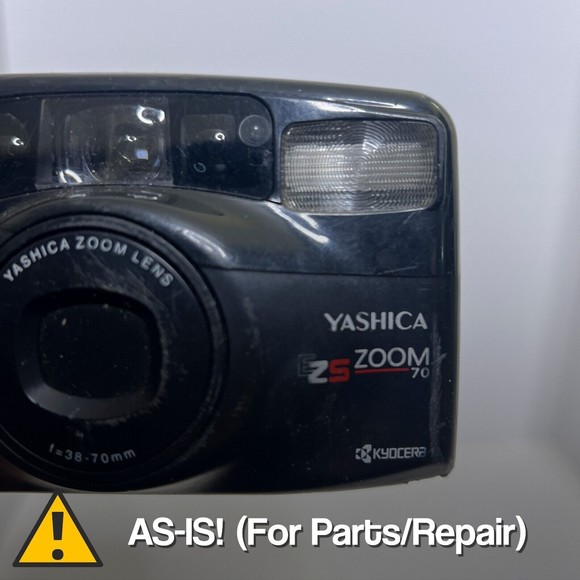 *PLEASE READ* Yashica EZS Zoom 70 Film Camera (UNTESTED - AS/IS, For Parts!) - Picture 2 of 9